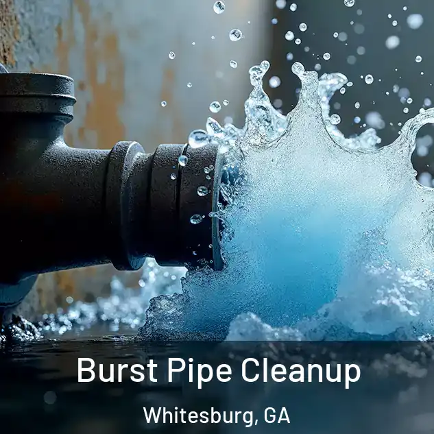  Burst Pipe Cleanup Whitesburg, GA