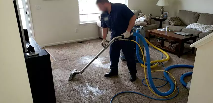 Flooded Basement Carpet Cleanup Whitesburg 