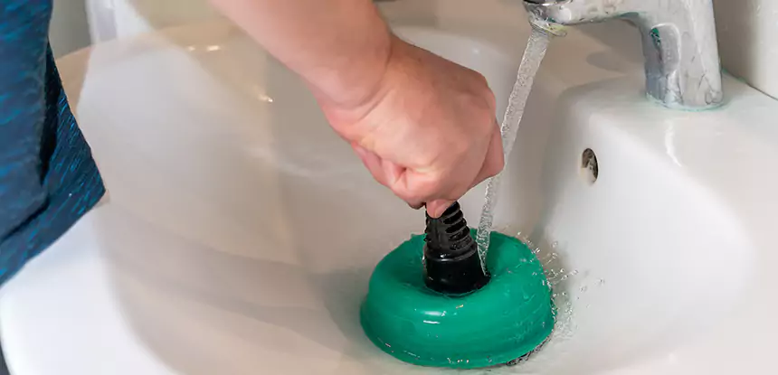 Sink Standing Water Blockage Removal in Whitesburg