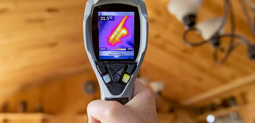Infrared Camera Roof Leak Detection in Whitesburg