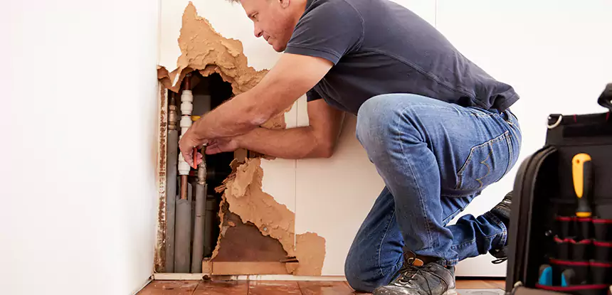 Broken Pipe Water Damage Repair in Whitesburg