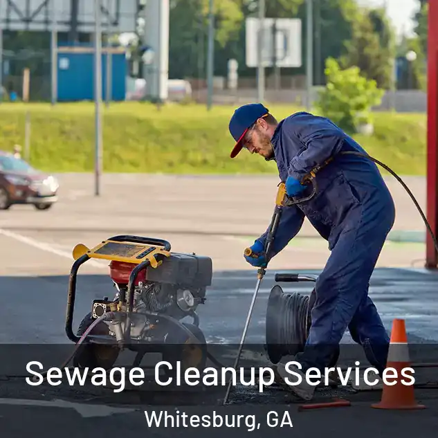 Sewage Cleanup Services Whitesburg, GA