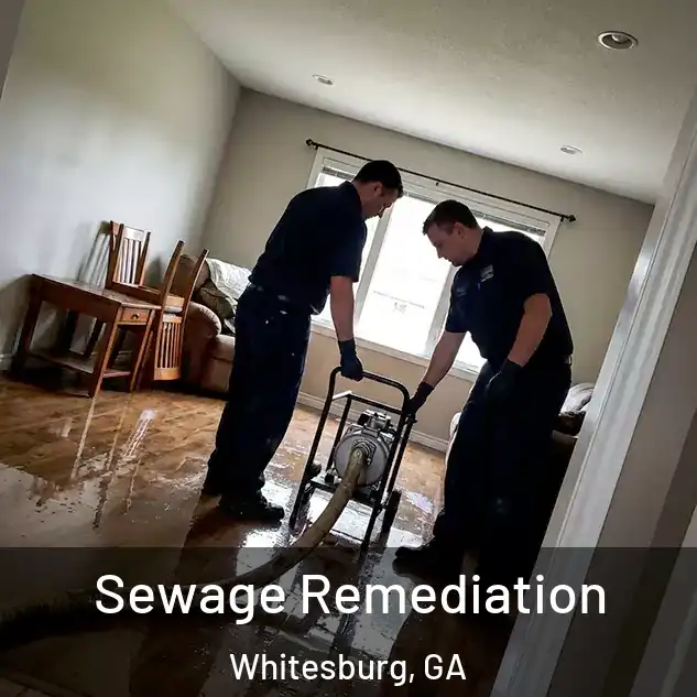  Sewage Remediation Whitesburg, GA