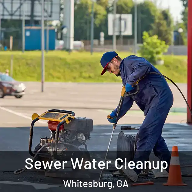  Sewer Water Cleanup Whitesburg, GA
